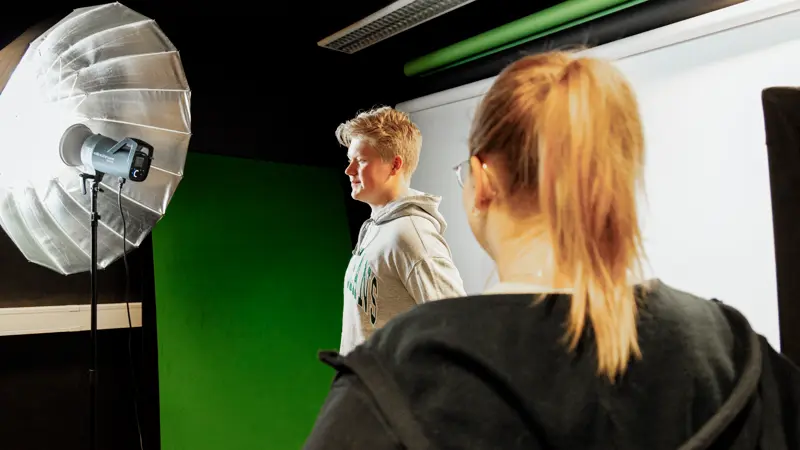 Elever på Estetiska programmet