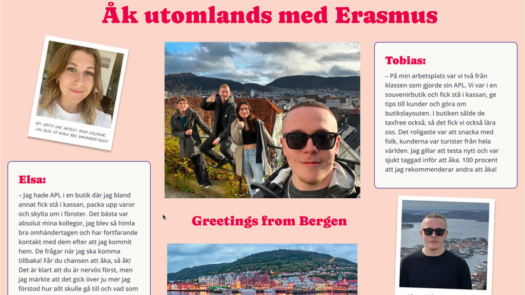 Åk utomlands med Erasmus!