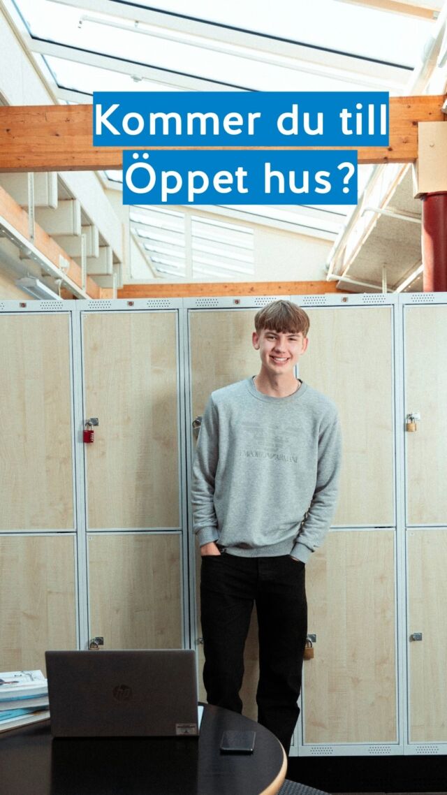 Vad gör du på torsdag den 30 januari? Välkommen till oss på Öppet hus då! Vi har öppet kl 17.00-19.30 för dig. ✨

🔹 Våga fråga våra elever om hur det är att plugga här hos oss, för att du ska bli mer säker inför ditt val.
🔹 Prata med våra lärare och känn in vilket program du får bäst magkänsla hos
🔹 Utforska våra program för att hitta vad du själv tycker är intressant och kul.
🔹 Prata med våra studie- och yrkesvägledare för att få full koll.
🔹 På olika program kommer företag från branschen att finnas på plats för att berätta för dig om framtida yrken.
🔹 Vi har elever och personal vid varje ingång som hjälper dig att hitta rätt. Karta och mer info finns också på hemsidan - länk i profilen.

Hoppas vi ses på Öppet hus! 😀

#ystadgymnasium #ystad #gymnasieval #gymnasievalet #gymnasium #öppethus #högskoleförberedandeprogram #yrkesprogram #anpassadgymnasieskola #introduktionsprogram